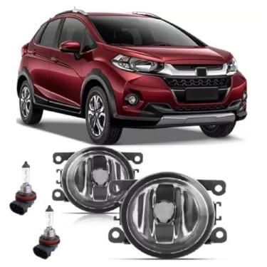 Imagem de Par Farol De Milha WR-V 2016 2017 2018 2019 2020 2021 + Lâmpada