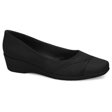 Imagem de Sapato Feminino Comfortflex Ultraconforto Salto Baixo Fechada Napa 2494302