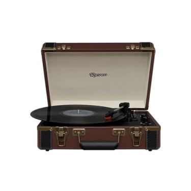 Imagem de Raveo Vitrola Sonetto Volare com Conexão Bluetooth, USB Reproduz e Grava, Rádio FM, Saída Auxiliar e Bivolt