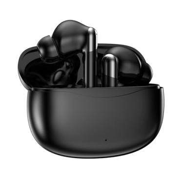Imagem de Feardbuds Sem Fio Verdadeiros, Wireless BT5.4 Headset Inteligente Cancelamento de Ruído HD Chamada Incorporada Em Fone de Ouvido de Microfone Emparelhamento Automático