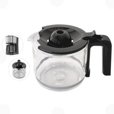 Imagem de Jarra De Vidro Cafeteira Oster Inox Ocaf600 Ocaf611 Original