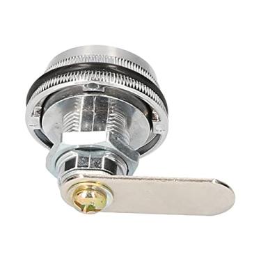 Imagem de Bloqueio de Língua Rotativa de 3 Dígitos, Trava de Segurança Codificada por Senha de Liga de Zinco Com Material Espessado, para Gaveta, Gabinete, Armário, Armário