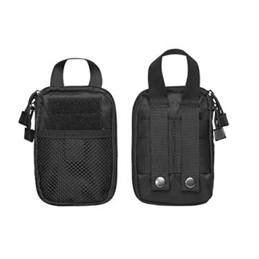 Imagem de Mini bolsa organizadora de bolso, bolsa tática Molle, bolsa de acessórios, pequena bolsa de armazenamento de ferramentas para telefones/cartões/chaves/canivete de bolso, bolsa de cintura EDC