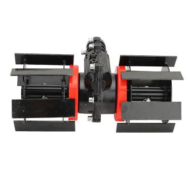 Imagem de 9 Dentes de Alumínio de Alumínio Arado Profundo Grade, Roda Universal de Cortador de Grama Com Lâmina Reta, Fácil Instalação e Remoção, Ferramenta de Removedor de Ervas Daninhas