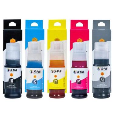 Imagem de Kit 5 Tinta X-Full Compatível Corante GI13 GI-13 Canon G510 G610 - IMP