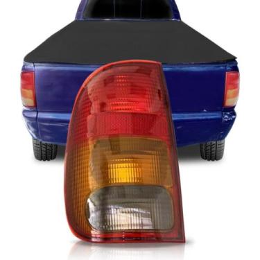 Imagem de Lanterna Traseira Saveiro Bola 1997 A 1999 Tricolor - SP ACESSÓRIOS, E