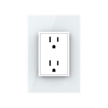 Imagem de Tomadas elétricas LIVOLO Receptáculo Duplex Vertical 15A