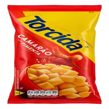 Imagem de Salgadinho De Milho Sabor Camarão Torcida 60g - 12 Pacotes