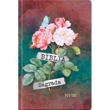 Imagem de Livro - Bíblia Sagrada Flores Buque - NVI