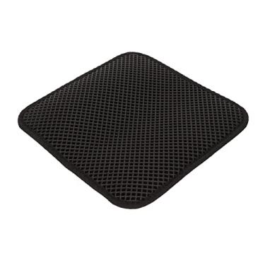 Imagem de Tapete de Maca de Gato Antiderrapante de Camada Dupla Akozon - Tapete de Cama para Animais de Estimação para Gaiola de Gato e Caixa de Cachorro - Armadilha de Lixo de Limpeza