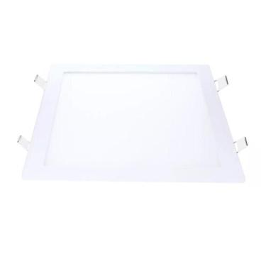 Imagem de Painel Led Embutir Quadrado 24w 30x30cm 3000k Biv Avant, Branco, Amare