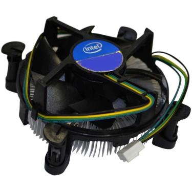 Imagem de Intel E97379-001 Core i3/i5/i7 Soquete 1150/1155/1156 Refrigerador de cpu conector de 4 pinos com dissipador de calor de alumínio e ventilador de 3,5