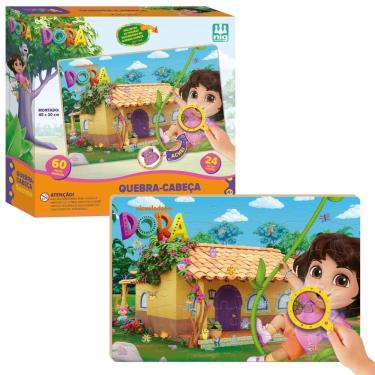 Imagem de Quebra-Cabeça Secreto Dora Aventureira - 0343 Nig Brinquedos