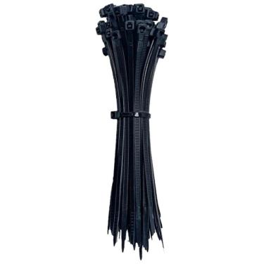 Imagem de Abraçadeira Nylon Enforca Gato 3,6X300Mm Preto Com 500 Un