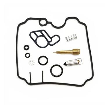 Imagem de Kit de reparo de carburador de motor de motocicleta, parafuso de ar de junta de válvula de agulha para XJ600N XJ600S DiversionXJ 600 XJ600 N S 1992-1994 (cinza escuro)