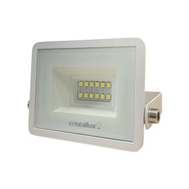 Imagem de Refletor Branco Led 10w 6500k Biv 1000lm Ip66 - Cristallux