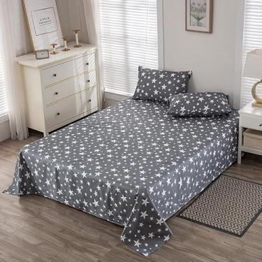 Imagem de WenBags Lençol plano leve à prova d'água 177 x 232 cm, protetor de colchão tamanho queen para cama e sofá, capa resistente a pelos de animais de estimação, ideal para cães e gatos, perfeito para