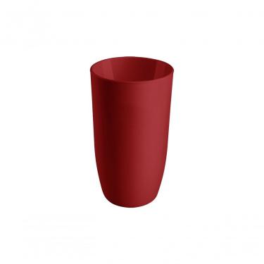 Imagem de Copo Alto Cozy 7,3 X 7,3 X 13,1 Cm 400 Ml Vermelho Bold Coza