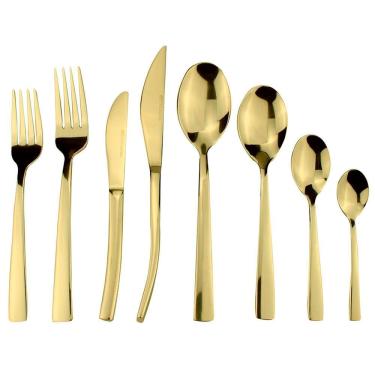 Imagem de Faqueiro Ravel 48 Peças Fracalanza Em Aço Inox Champagne