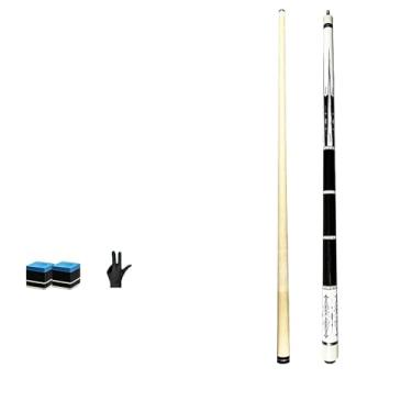 Imagem de CQBXRD 1/2 bastão de tacos de bilhar de bordo/taco de sinuca/bastões de piscina para adultos/tacos de sinuca profissionais/taco de sinuca/58 pol (147 cm) / cabeça de 13 mm