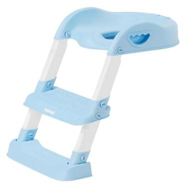 Imagem de Troninho Redutor Assento Vaso Sanitário Infantil Com Escada - PIMPOLHO