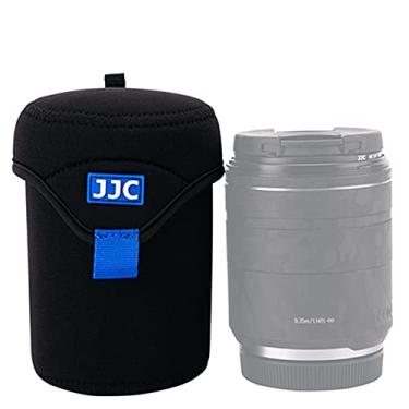 Imagem de JJC Bolsa Protetora Portátil De Neoprene Para Lentes Câmera Sem Espelho, Armazenamento Nikon Z 35 Mm 85 Sony Fe 20 24 F1.4 16-55 18-105 55-210 E Outras Abaixo 3,07" X 4,64" (Dl)