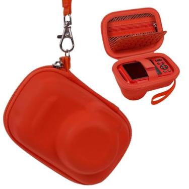 Imagem de GWCASE Capa Compatível Com Câmera Digital Robusta Pixpro Wpz2, Suporte Protetor Para Viagem Câmeras Compactas, Cartão Sd, Baterias E Acessórios - Vermelha (Somente Na Caixa)