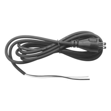 Imagem de NBUNYOU Para Dewalt 33007298 Cabo De Alimentação 2 Fios Calibre 18 (8') Compatível Com Furadeira, Polidor E Lixadeira Fio Black Decker Porter Cable Peças 325090-11 N133089