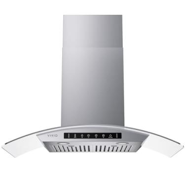 Imagem de VIKIO HOME Exaustor De Parede 30" Com Vidro Temperado 900 Pés Cúbicos Por Minuto, Chaminé Cozinha Em Aço Inoxidável, Sensor Gestos E Painel Interruptores Controle Toque, 3 Velocidades Filtro Permane