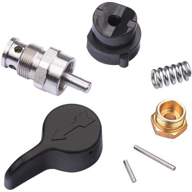 Imagem de GregYoung Válvula De Pulverização Prime 235014, Drenagem Para Graco 210 230 390 395 490 495 595 3400, Peças Reposição Pulverizador Tinta Sem Ar/Válvula Tinta, Prateada E Cobre