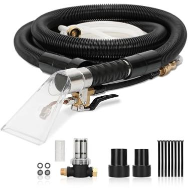 Imagem de Fancat Kit De Mangueira Extratora Melhor Compatível Com Aspirador Pó Shop Vac, Inclui Vácuo 11 Pés, Tubo Água 26 Pés E Adaptador, Converte-Se Em Limpador Para Limpeza Residencial Automotiva Detalhad