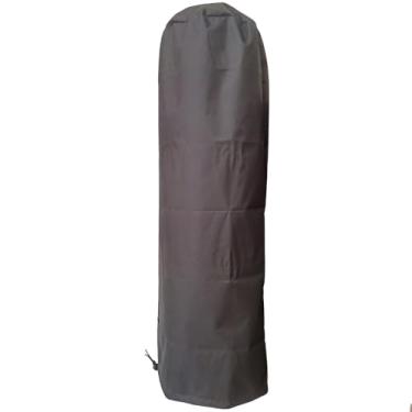 Imagem de LU2000 Capa Protetora Contra Poeira Para Ventilador De Torre, À Prova D'Água E Uso Doméstico Ventiladores Elétricos 42-48", Armazenamento Interno Externo, 13" Dx L 48" A - Preto