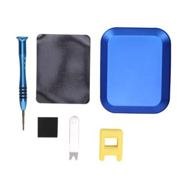 Imagem de RC Modelo Reparo Tool Settle Chave de fen de fen de fen profissional Bandeja de armazenamento de parafuso de parafuso Kit de magnetizador para manutenção de helicópteros de drone