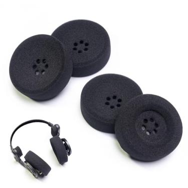 Imagem de Voarmaks 2 Pares De Almofadas Espuma Luxuosas Para Fones Ouvido Koss Porta Pro Pp Ksc35 Ksc75 Ksc55