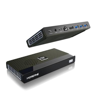 Imagem de MOREFINE Mini Pc M6 N200, Alder Lake N200 De 12ª Geração (Até 3,7 Ghz), 16 Gb De Ram Lpddr5, Ssd Pcie M.2 De 1 Tb, Minicomputadores M6 Com Suporte Para Tela Dupla 4K/Usb 3.2/Wifi 6/Bt5.2//Lan/Wol D