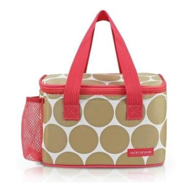 Imagem de Bolsa Térmica Feminina Lancheira Academia Necessaire Dots - Jacki Desi