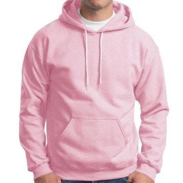 Imagem de Moletom Liso Masculino Blusa De Frio Canguru Varias cores - wribeiro, 