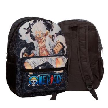 Imagem de Mochila Escolar Menino One Piece Juvenil Alça Costa Passeio - TOYS 2U