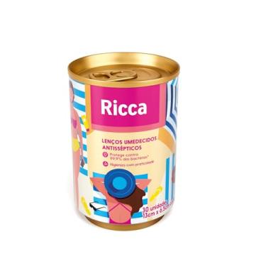 Imagem de Ricca Lenços Umedecidos Antissépticos 30 unidades
