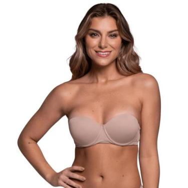Imagem de Sutiã Alças Removiveis Bustiê Liebe Sustentare 103602, Chocolate, 44