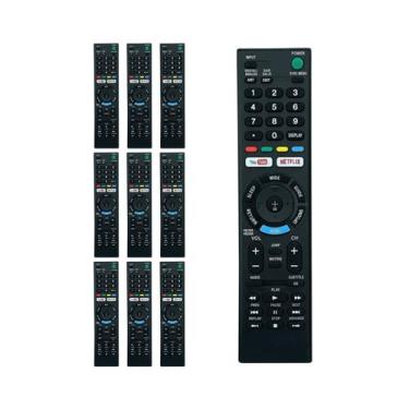 Imagem de Kit 10 Controle Remoto Compatível Sony Smart Tv Rmt-tx300b - Skylink