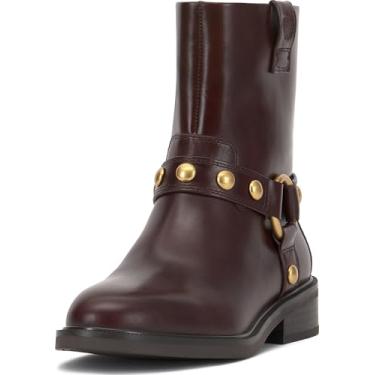 Imagem de Vince Camuto Bota feminina Amais cano médio, Rich Mahogany, 36