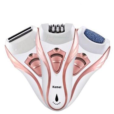 Imagem de Depilador Removedor Pelos Máquina de Depilar Eletrico Portátil Feminin