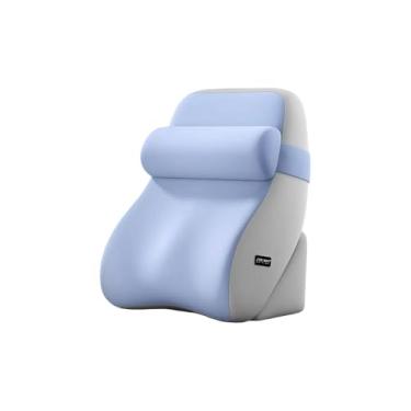 Imagem de XiaMenzcx Almofada de leitura ajustável, suporte de cintura, adequada para ler e assistir TV na cama, adolescentes e adultos, com fronha lavável (bule).