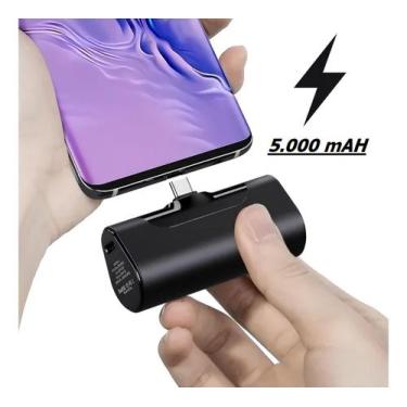 Imagem de Carregador Portátil De Bolso Power Bank Pocket 5000mah Carregador De B