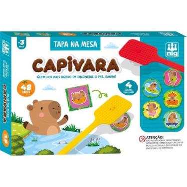 Imagem de Jogo Tapa NA Mesa Capivara com 48 Pares - Nig Brinquedos