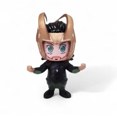 Imagem de Boneco Loki Pop Marvel 9cm Articulado Vingadores Miniatura
