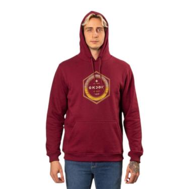 Imagem de Blusa Moletom Fechado Okdok Hexagon Masculino-Masculino