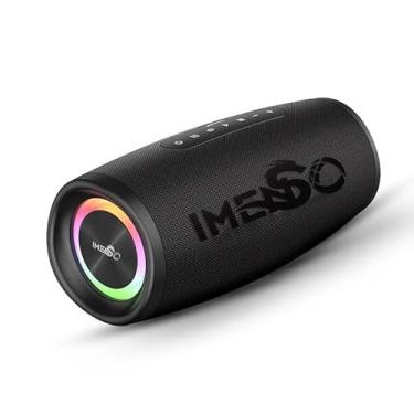 Imagem de Caixa de Som Bluetooth X23: 40W, Graves Fortes, LED RGB, IPX6, Conexão Estéreo, Bateria 8000mAh, Portátil para festas -