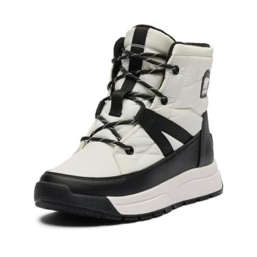 Imagem de Sorel Bota feminina Whitney II cano médio impermeável, Sal marinho/preto, 38